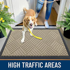 OLANLY Front Door Mat Outside Entrance 59x23, Waterproof Heavy-Duty Doormat - Image 6