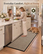 eqivei Kitchen Runner Rug, 24" x 59", Non-Slip Washable Kitchen Floor Mat - Image 7