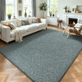 AROGAN 4x6 Area Rugs for Living Room Non Slip Bedroom Rug, Grey & Green by AROGANAREARUG