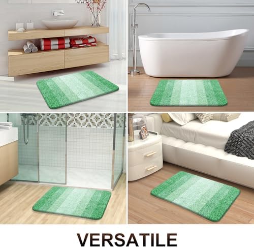 OLANLY Bathroom Runner Rug 59x17, Extra Soft Absorbent Microfiber Bath Rugs - Image 6