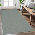 EARTHALL Washable Rugs for Entryway, Non Slip Aear Rug, 3x5 Ft, Green/Grey by Unknown