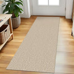 EARTHALL Washable Runner Rug, Non Slip Entry Runner, 2x5 Ft, Sand/Beige by Unknown