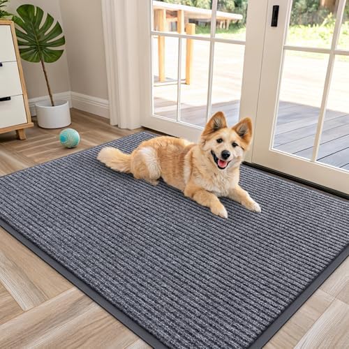 OLANLY Front Door Mat 47x34, Waterproof Heavy-Duty Indoor Outdoor Doormat by OLANLY