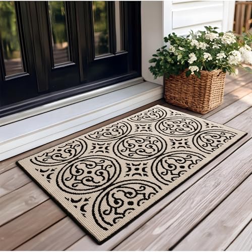 GRANNY SAYS Indoor Outdoor Doormat 32x48 Non-Slip Washable Entry Mat by GRANNYSAYS
