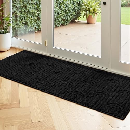 GRANNY SAYS Indoor Outdoor Doormat 20x47 Non-Slip Washable Entry Mat by GRANNYSAYS