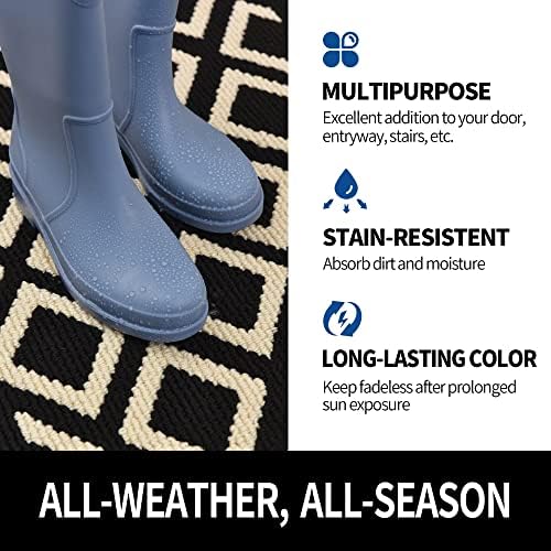 GRANNY SAYS Indoor Outdoor Doormat 32x48 Non-Slip Washable Entry Mat - Image 4