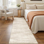 2x8 Runner Rug Non Slip,Washable Hallway Runner Rug,Brown - Image 5