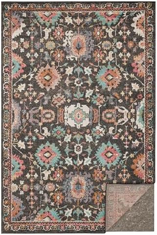 Mohawk Home Non Slip Rug Pad 6' Round - 3/8" Thick Felt + Latex Rubber Gripper - Dual Surface Cushion for Hardwood, Carpet, Tile Floors, Made in USA - Image 5