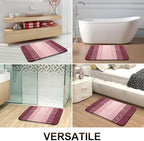 OLANLY Bathroom Runner Rug 47x17, Extra Soft Absorbent Microfiber Bath Rugs - Image 6