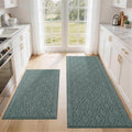 COSY HOMEER Kitchen Rugs Sets of 2 Non-Slip Washable,60x24Inch/35X24Inch by COSYHOMEER