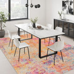10x12 Area Rug Living Room: Modern Washable Soft Carpet Galaxy Haze - Image 4