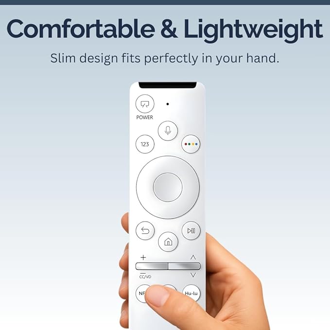 2 Pack BN59-01312Q Samsung TV Remote Control Replacement for Smart TV - Easy Setup, Universal Remote, Streaming Shortcuts - Works with Samsung QLED, Frame, UHD, 4K, & LED Smart TVs