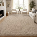 PLHXFR 8x10 Area Rugs Living Room: Fluffy Bedroom Rug Shag Carpet Camel by PLHXFRSoftAreaRugs