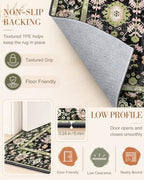 OLANLY 3x5 Washable Accent Rug, Soft Non Slip Carpet for Entryway Bedside - Image 7