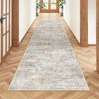 2x8 Runner Rug Non Slip,Washable Hallway Runner Rug,Green by Restydon