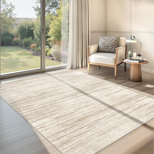 3x5 Rug for Entryway,Washable Area Rug,Brown by Restydon