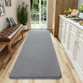 AROGAN 2x6 Runner Rug for Hallway, Long Runner Rugs Non Slip, Grey by AROGANAREARUG
