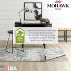 Mohawk Home Non Slip Rug Pad 7' 8" x 10' 4" - 1/2" Thick Felt + Latex Rubber Gripper - Dual Surface Cushion for Hardwood, Carpet, Tile Floors, Made in USA - Image 5