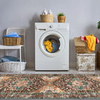 Yamaziot Washable Runner Rug, 2x6 Non-Slip Boho Vintage Hallway Kitchen Rug - Image 6