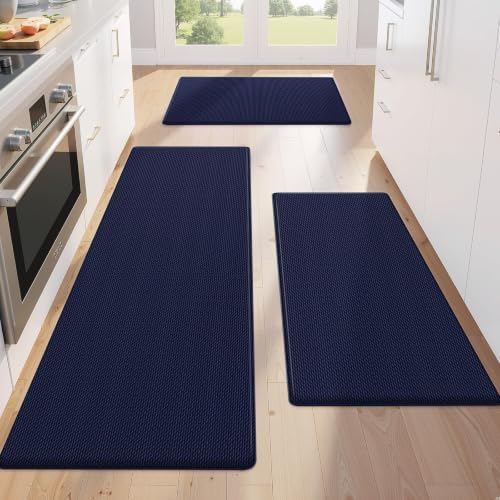 KitchenClouds Kitchen Mats for Floor,3PCS Cushioned Soft Kitchen Rugs by KitchenClouds