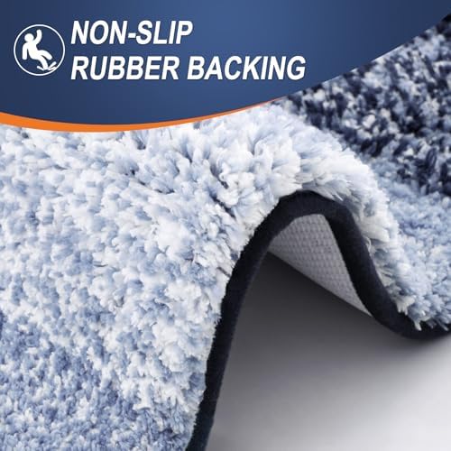 OLANLY Large Bathroom Rugs 44x32, Extra Soft Absorbent Microfiber Bath Rugs - Image 5