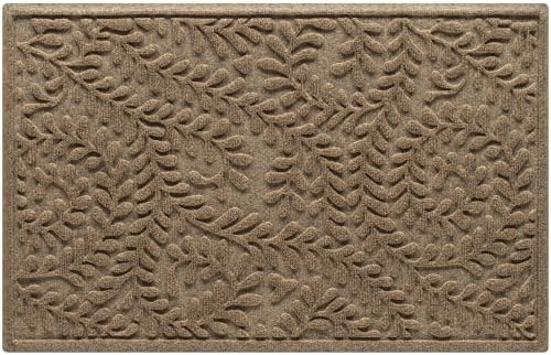 WaterHog Boxwood Front Door Mat Indoor Outdoor Entrance, All-Weather Mats by WaterHog