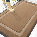 OLANLY Front Door Mat Outside 47x32, All-Season Heavy-Duty Rubber Doormat by OLANLY