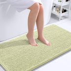 OLANLY Bathroom Runner Rugs 40x24, Extra Soft Absorbent Chenille Bath Rugs by OLANLY