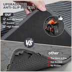 Kitchen Mats for Floor, Kitchen Rugs Non Slip, 17x47 Grey - Image 3