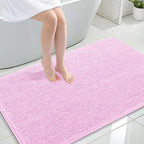 OLANLY Large Bathroom Rugs 47x32, Extra Soft Absorbent Chenille Bath Rugs by OLANLY