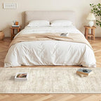 2x5 Rug Runners for Hallways Non Slip,Kitchen Rugs,Beige - Image 5
