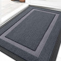 OLANLY Front Door Mat Outside 33x21, All-Season Heavy-Duty Rubber Doormat by OLANLY