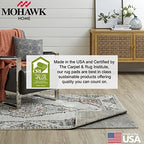 Mohawk Home Non Slip Rug Pad 8' x 10' - 1/4" Thick Felt + Latex Rubber Gripper - Dual Surface Cushion for Hardwood, Carpet, Tile Floors, Made in USA - Image 5