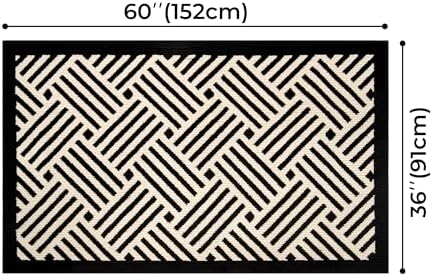 GRANNY SAYS Indoor Outdoor Large Doormat 36x60 Non-Slip Washable Entry Mat - Image 2