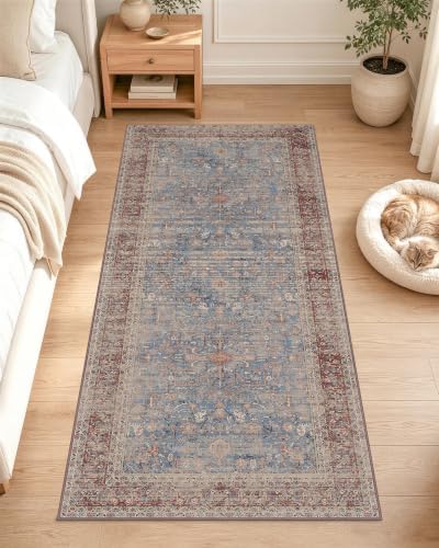 OLANLY 2x5 Washable Runner Rug, Soft Non Slip Carpet for Hallway Kitchen by OLANLY