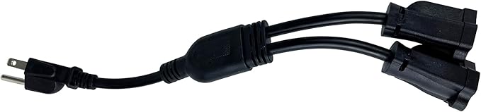 in-Wall Cable Management Kit for TV and Soundbar, Cord Concealer and Power Kit, Powers Devices and Hides All Cables, Comes with Circle Saw Drilling Attachment and Drywall Hand Saw