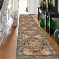 Yamaziot Washable Runner Rug, 2'3" x 14' Non-Slip Boho Hallway Kitchen Rug by Yamaziot