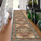 Yamaziot Washable Runner Rug, 2'3" x 14' Non-Slip Boho Hallway Kitchen Rug by Yamaziot