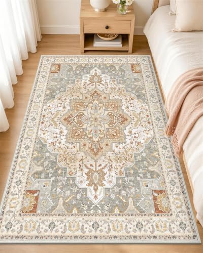 OLANLY 3x6 Washable Runner Rug, Soft Non Slip Carpet for Hallway Kitchen by OLANLY