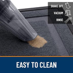 OLANLY Front Door Mat Outside 47x17, All-Season Heavy-Duty Rubber Doormat - Image 6