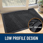 OLANLY Front Door Mat Outside Entrance 35x23, Waterproof Heavy-Duty Doormat - Image 5