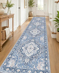 OLANLY 2'6"x14' Washable Runner Rug, Non Slip Carpet for Hallway Kitchen by OLANLY