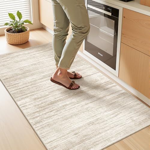 2x4 Rug Runners for Hallways Non Slip,Brown - Image 3