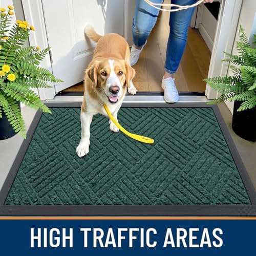 OLANLY Front Door Mat Outside Entrance 33x21, Waterproof Heavy-Duty Doormat - Image 6