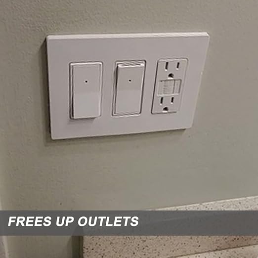 10Pack SOZULAMP Wall Switch with Night Light - Combination Nightlight and Single Pole Light Switch