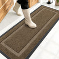 OLANLY Front Door Mat Outside 47x17, All-Season Heavy-Duty Rubber Doormat by OLANLY