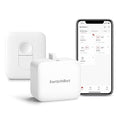 SwitchBot Smart Switch Pusher with Remote - No Wiring, Control with APP, Timer and Bluetooth Remote, Add SwitchBot Hub Mini to Make it Compatible with Alexa, Google Home, IFTTT (White)