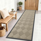 OLANLY Front Door Mat Outside Entrance 71x23, Waterproof Heavy-Duty Doormat by OLANLY