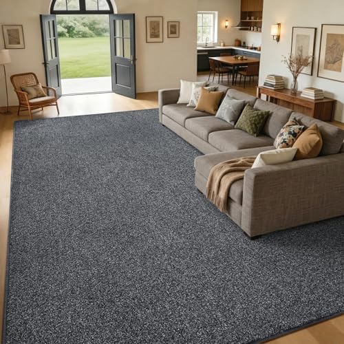 7x10 Large Black/White Area Rug Washable Non-Slip for Living Room Bedroom by Unknown