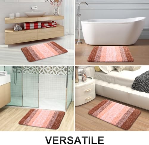 OLANLY Bathroom Runner Rug 59x24, Extra Soft Absorbent Microfiber Bath Rugs - Image 6